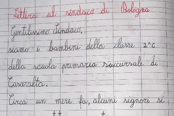 La lettera degli alunni al sindaco Lepore