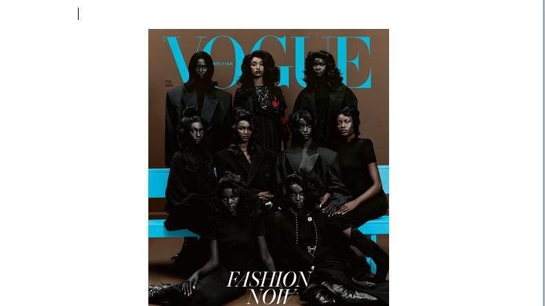Vogue copertina con Maty Fall Dibaa