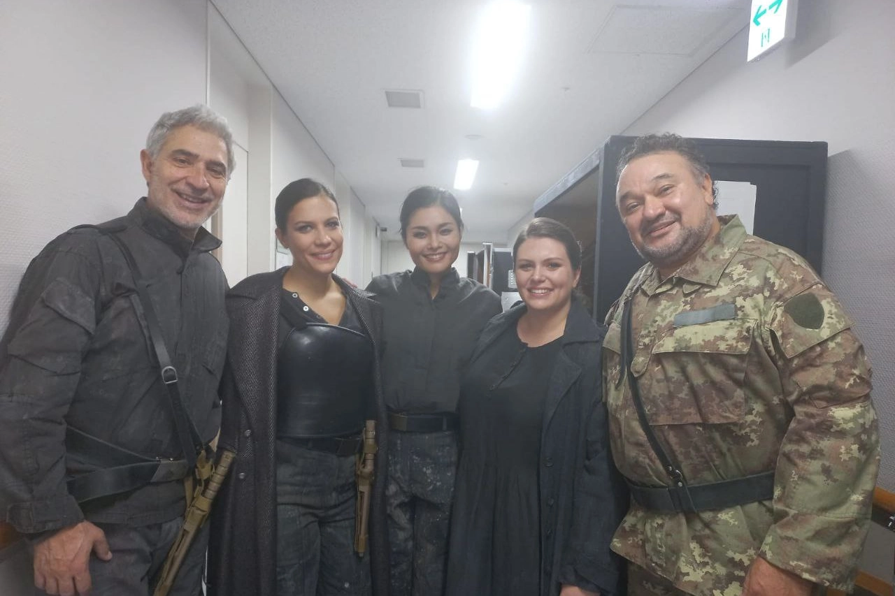 Il cast di Norma