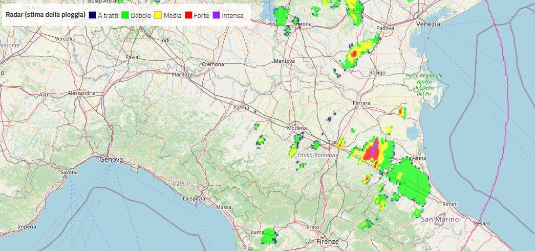 Maltempo Oggi E Domani: Temporali Forti In Emilia Romagna, Nuova ...