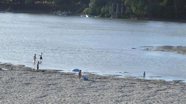 Il lido Po di Boretto (foto Lecci)