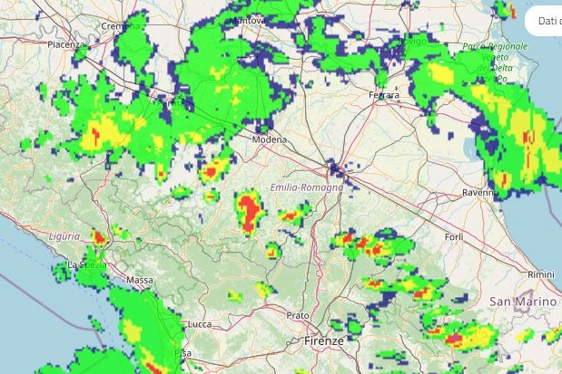 Allerta gialla in Emilia Romagna: è la 41esima consecutiva indetta da Arpae