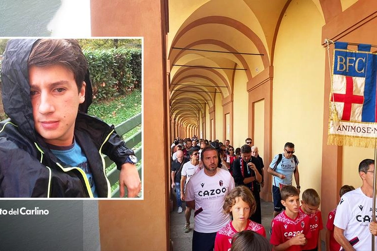 Davide Ferrerio e la processione- preghiera a San Luca