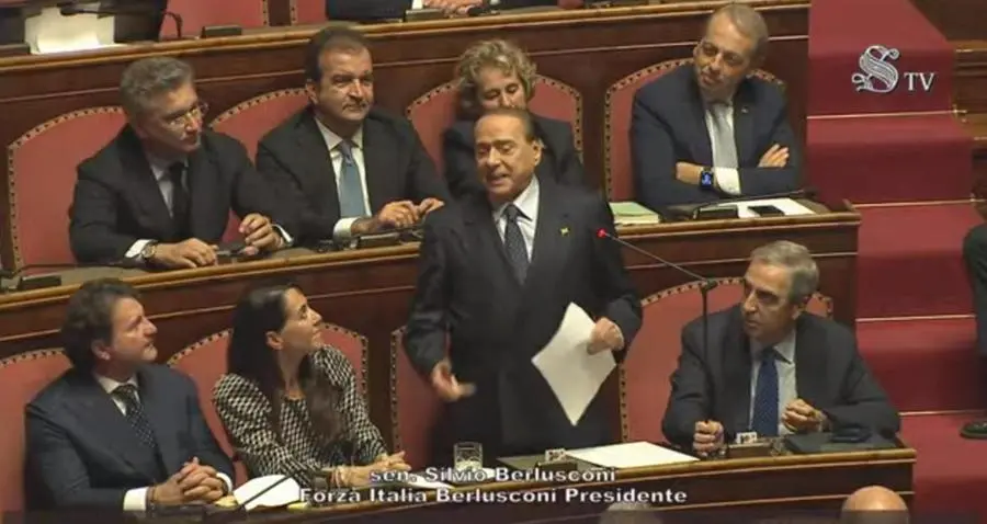 Berlusconi, l'intervento al Senato: "Io, uomo di pace sempre dalla parte dell'Occidente"