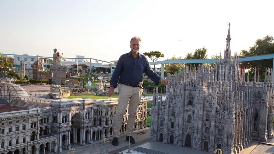 Il ministro del Turismo Massimo Garavaglia all'Italia in miniatura 