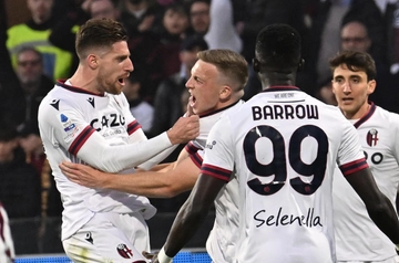 Salernitana Bologna Fc 2-2, Arnautovic entra ma non fa la differenza