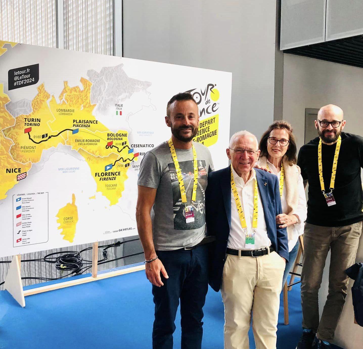 Tour de France 2024, partenza da Firenze e arrivo a Rimini, Apt a