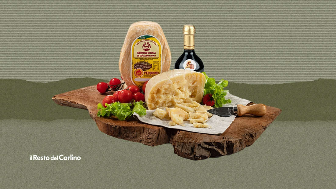 Festival Tipicità Fermo, degustazione formaggio di fossa e aceto balsamico di Modena