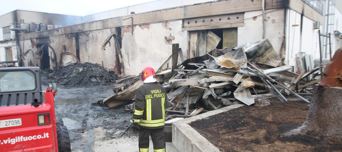 Incendio Cesena Caterina Lucchi ritorno al lavoro dopo il rogo