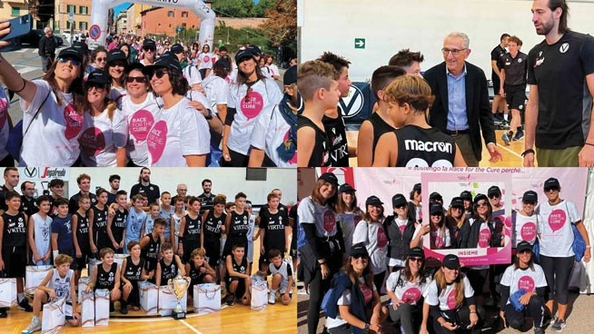 Alfasigma protagonista della Race for the Cure di Bologna e del Torneo Esordienti a Casa Virtus Alfasigma.