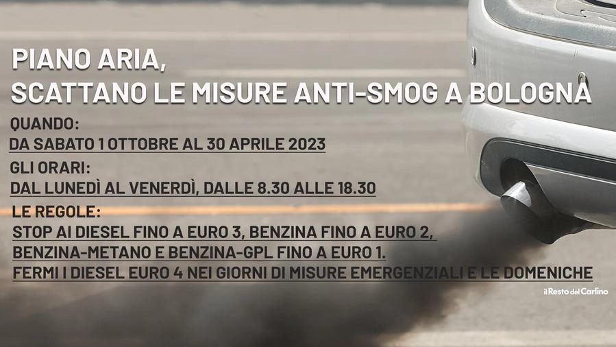 Blocco traffico a Bologna, al via le misure antismog