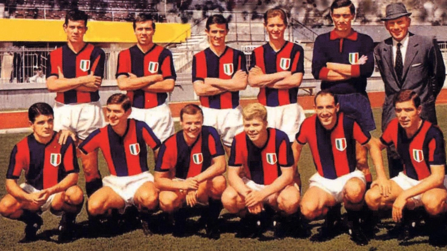 Nel 1964 il Bologna di Bernardini vince lo scudetto all’Olimpico