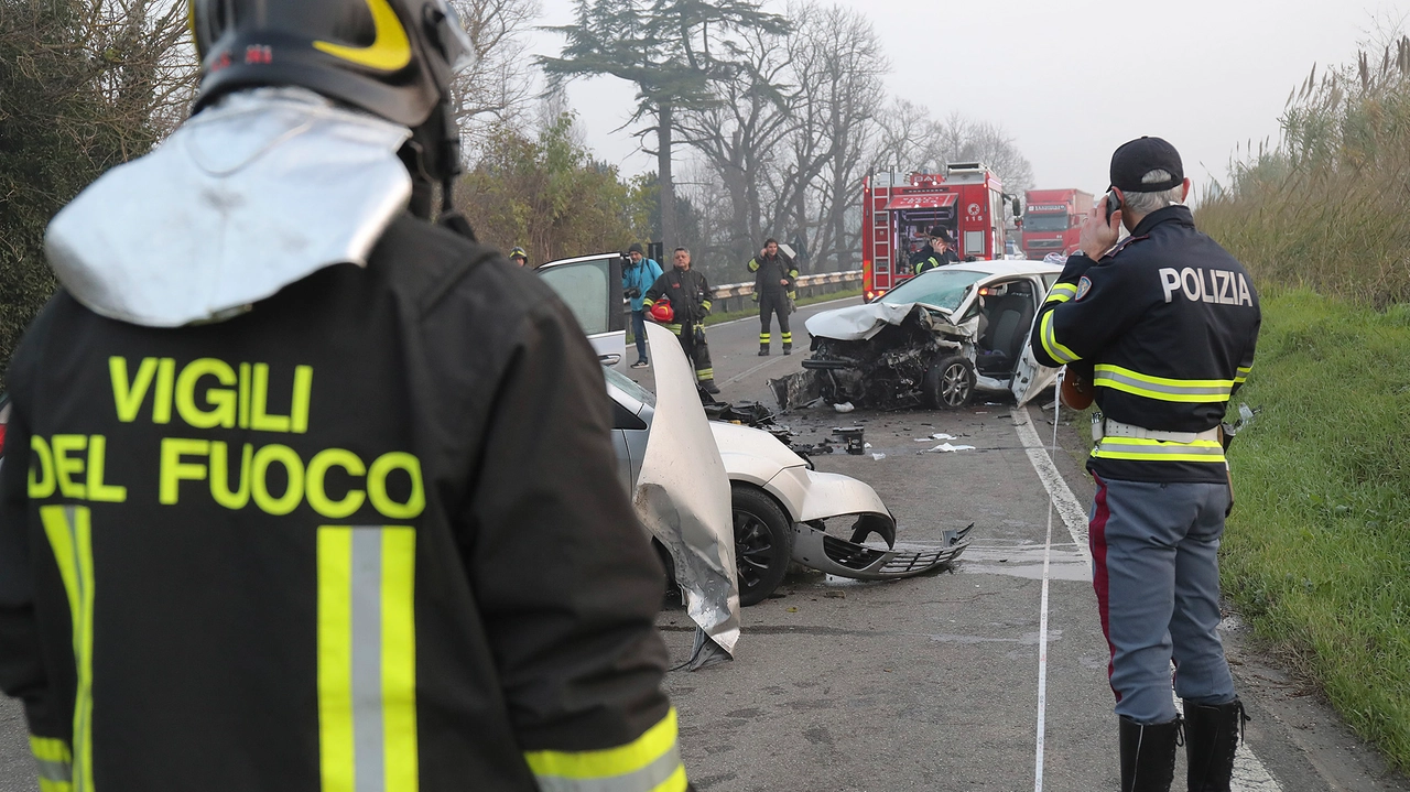 Schianto mortale sulla Ravegnana (foto Zani)