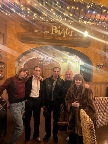 Maneskin a Bologna, per cena i tortellini post concerto