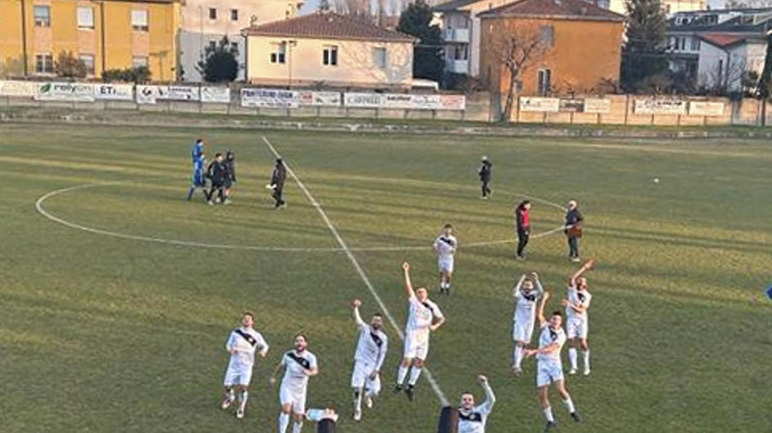 Sampierana-Forlimpopoli, Petrini segna per la vittoria: "Il mio primo gol della stagione"