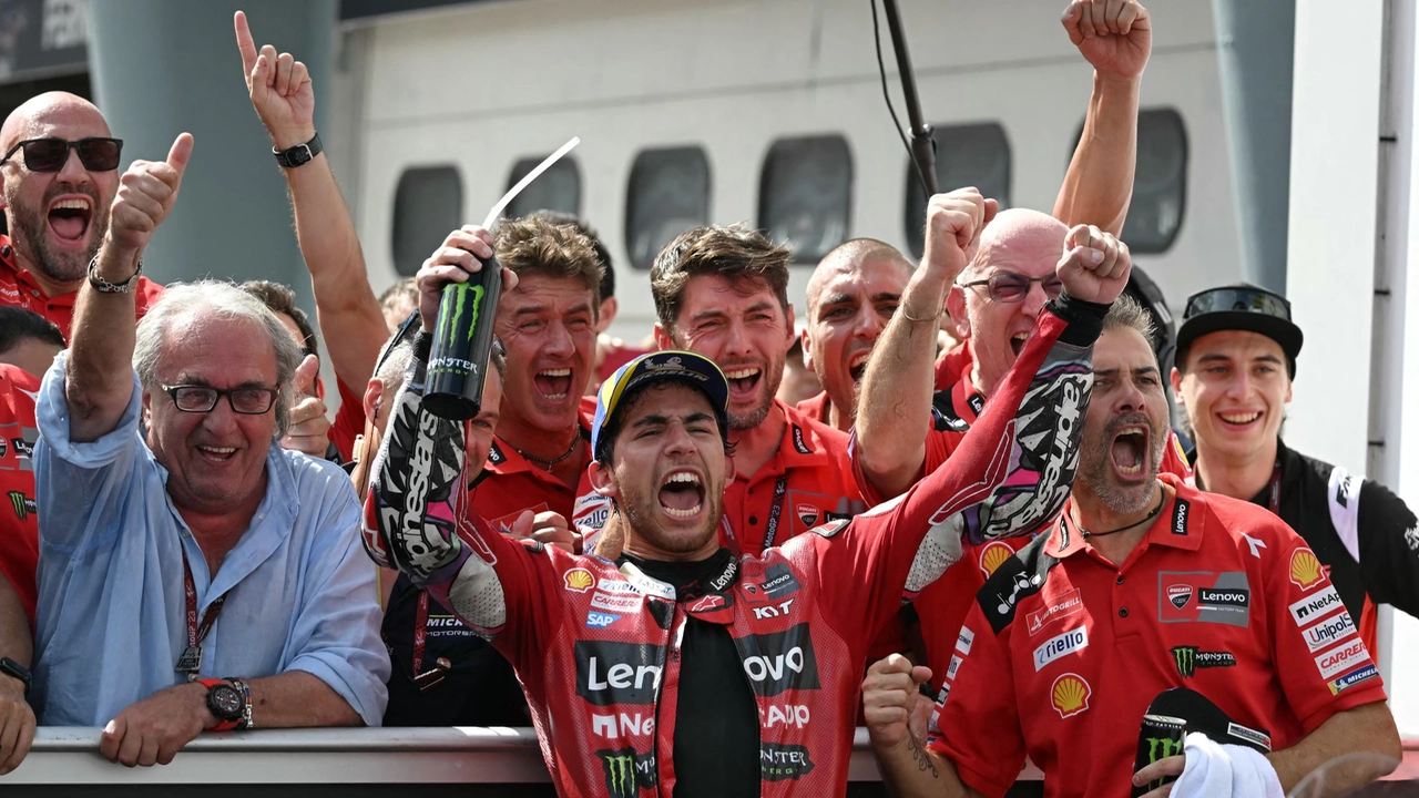 La vittoria della Ducati a novembre 2023