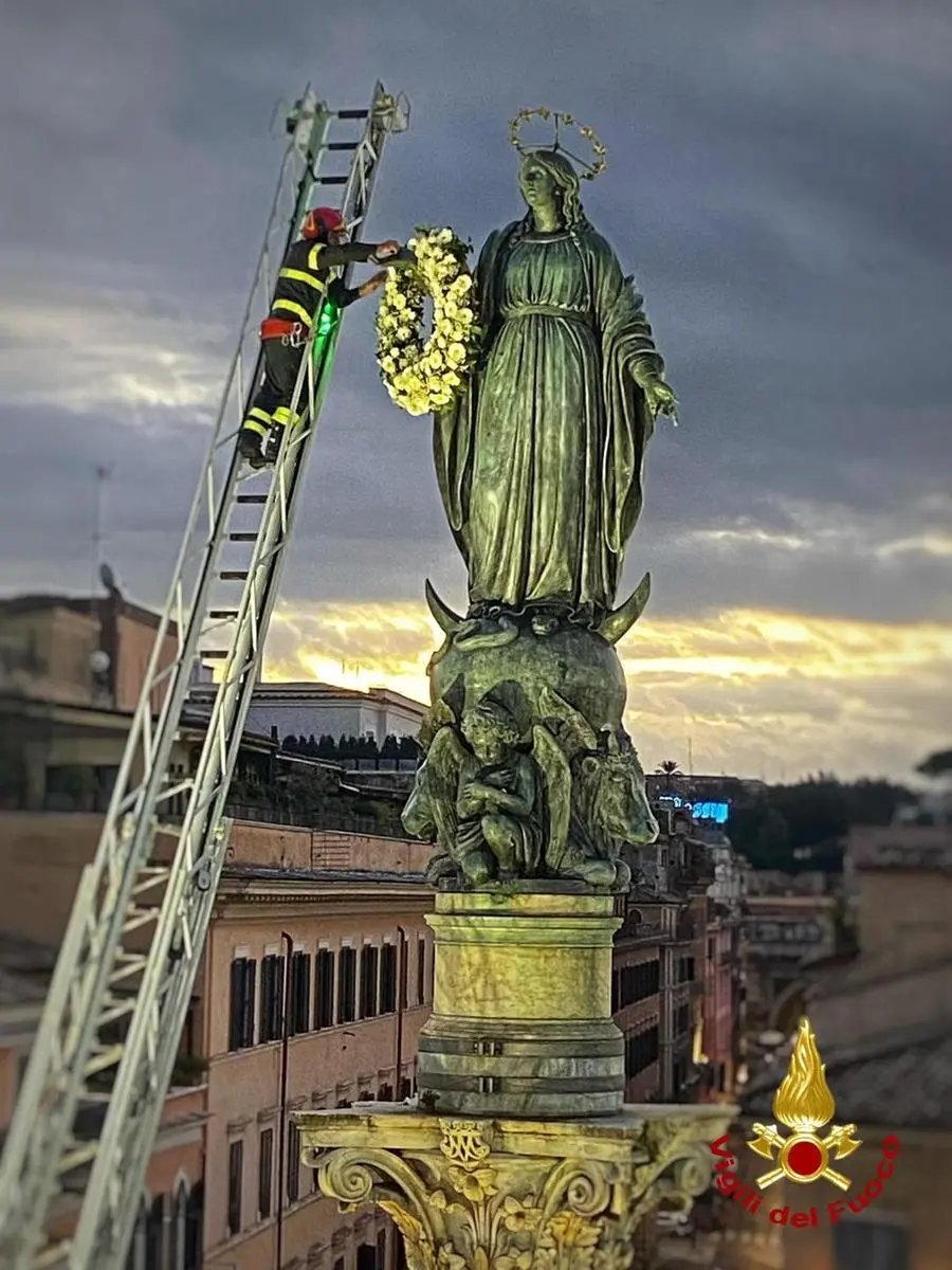 Roma, Immacolata Concezione: il Papa torna a pregare in Piazza di Spagna