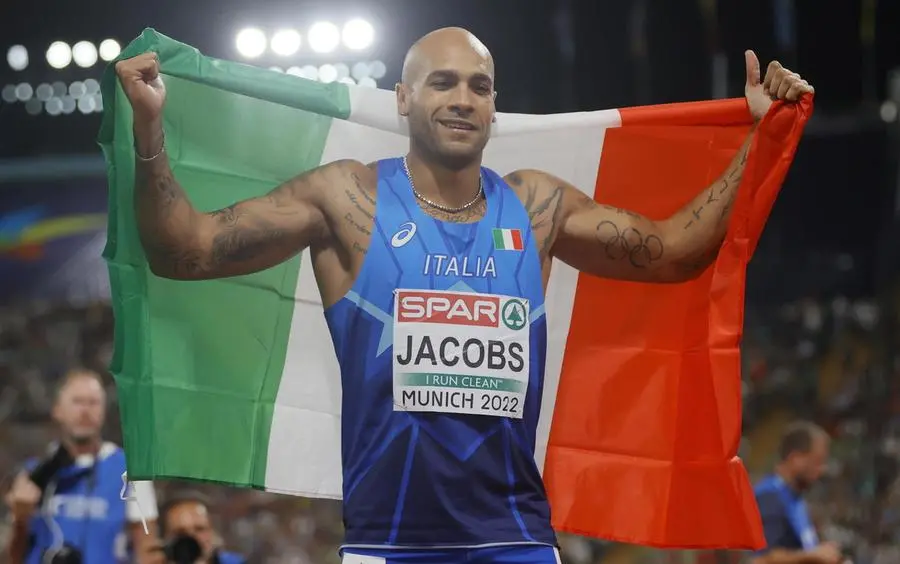 Europei atletica, Jacobs medaglia d'oro con un tempo di 9"95