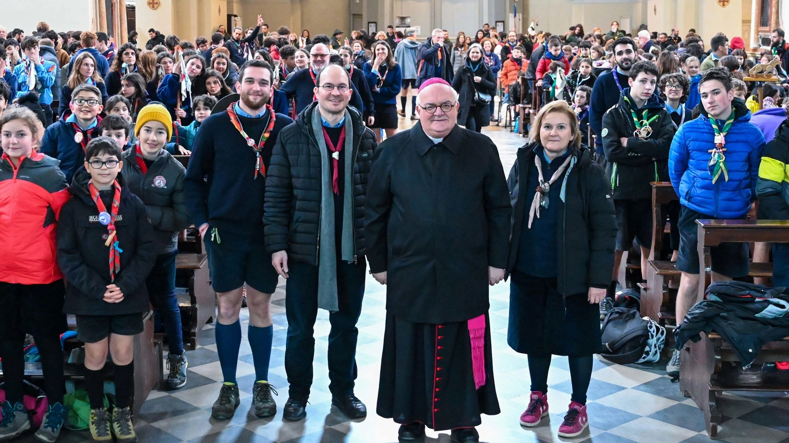 I 100 anni dello scoutismo cattolico  Festa nella chiesa di Santo Spirito