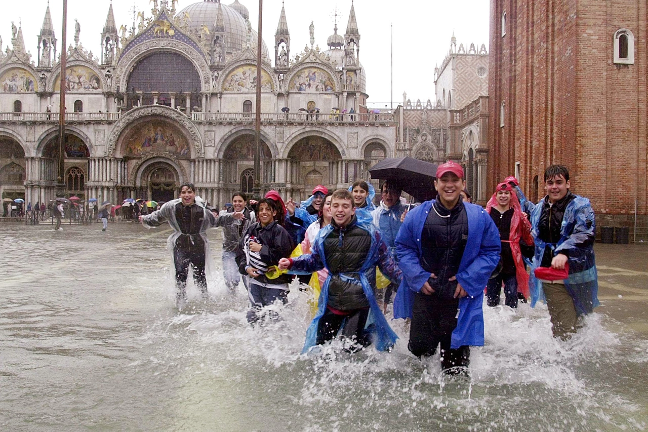 Acqua alta a Venezia