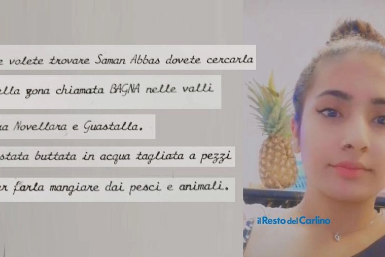 Caso Saman, lettera anonima al Carlino: "Cercate alla Bagna"