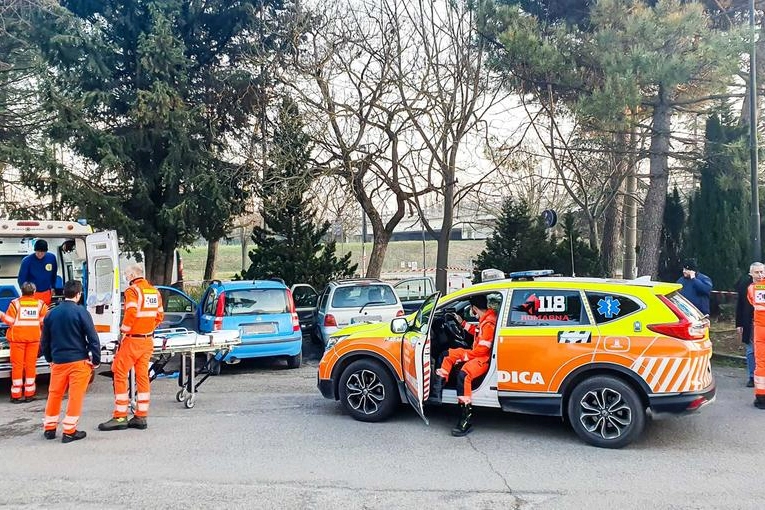 Omicidio suicidio a Bellaria (foto Migliorini)