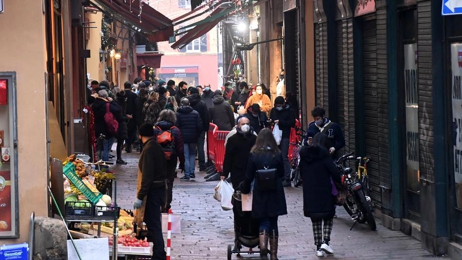 Il centro storico di Bologna 