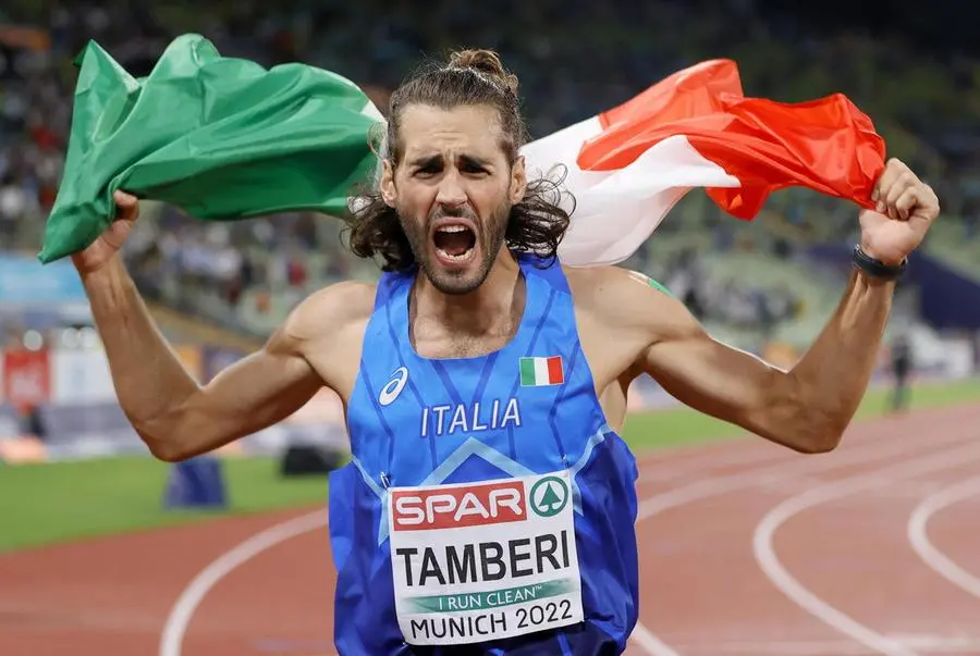 Gianmarco Tamberi oro agli Europei di atletica 2022. Dopo Jacobs, trionfa anche Gimbo