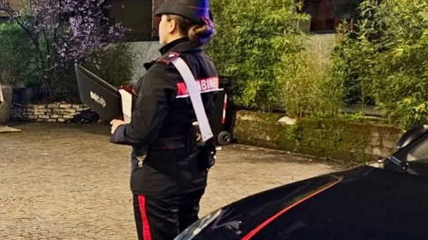 Carabinieri al lavoro (foto d’archivio)