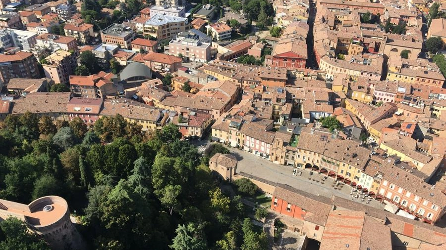 Cesena dall'alto