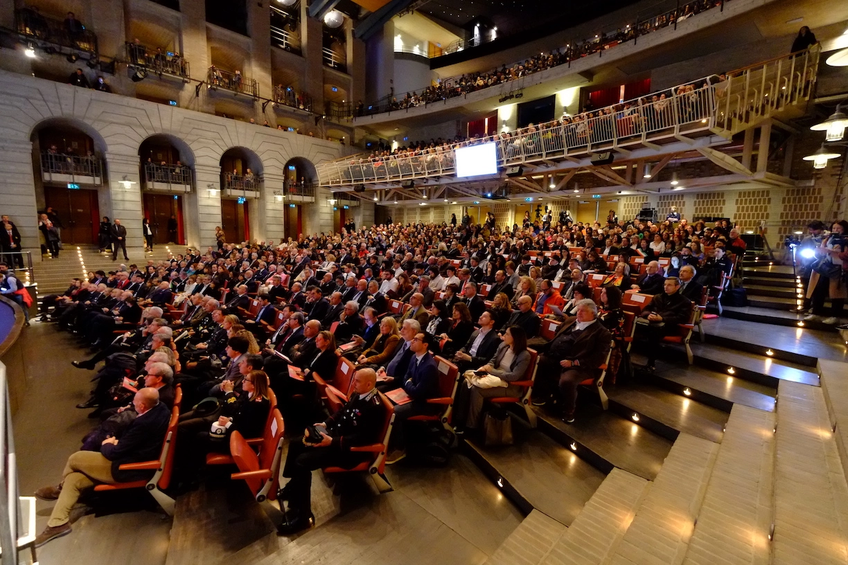 La cerimonia di inaugurazione dell'anno accademico dell'Università delle Marche