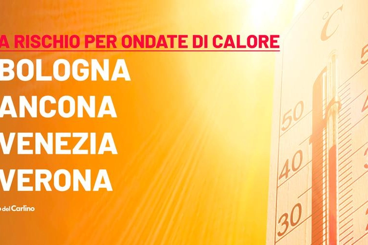 Previsioni meteo: ecco le città a rischio caldo record