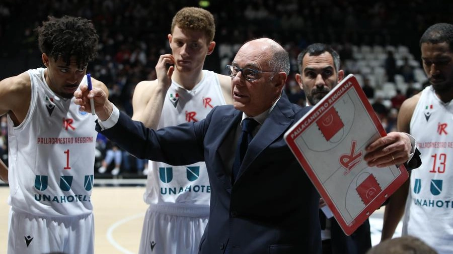 Sconfitta di misura per la Pallacanestro Reggiana (foto Ciamillo)