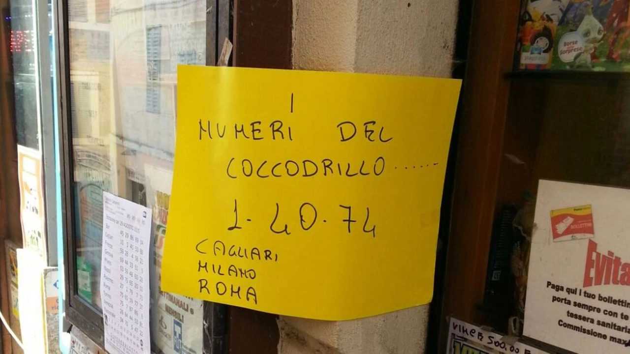 I numeri del coccodrillo