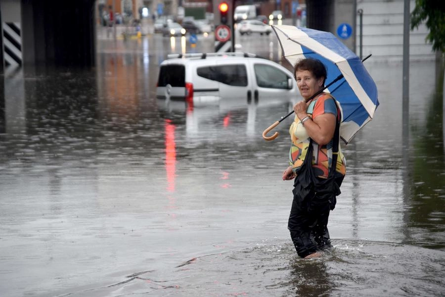 Allagamenti a Ferrara (foto Businesspress)