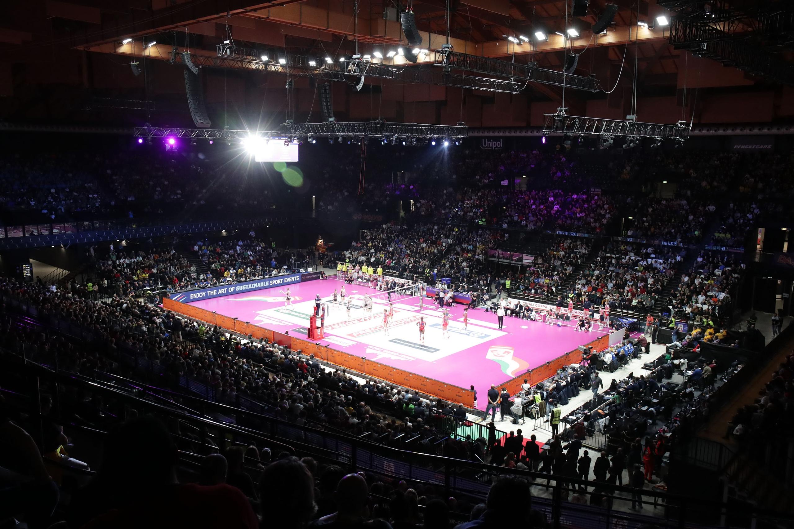 Final four della Coppa Italia di volley maschile 2024 grande show all