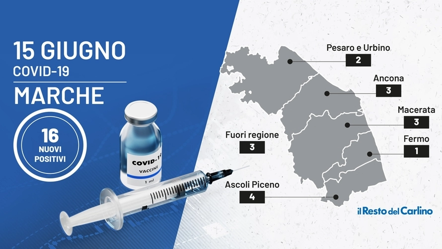 Il bollettino delle Marche di oggi 15 giugno 