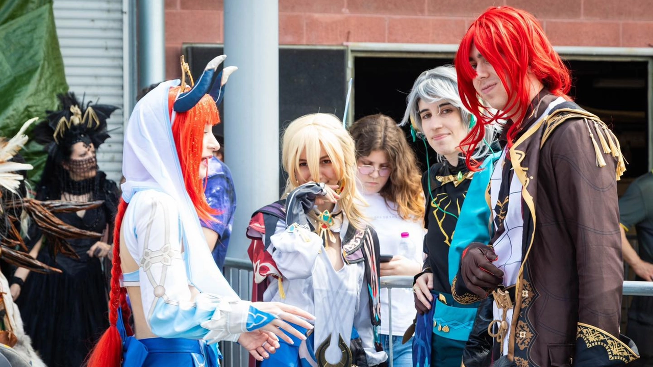 Gamics Marche 2023, la carica dei cosplayer al Fermo forum