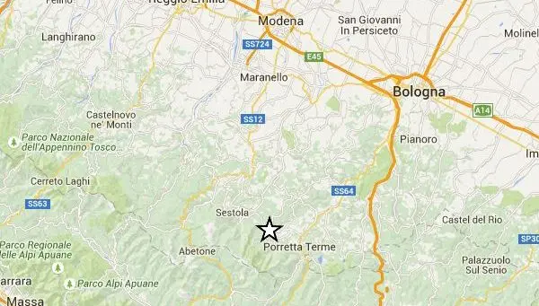 Terremoto, doppia scossa in Emilia Romagna