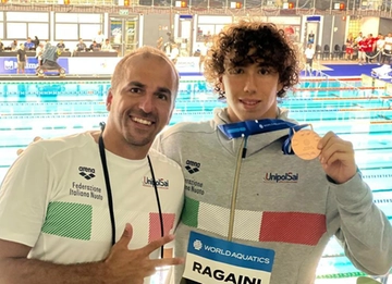 Ragaini, l’enfant prodige del nuoto. A 16 anni vince tre medaglie ai mondiali