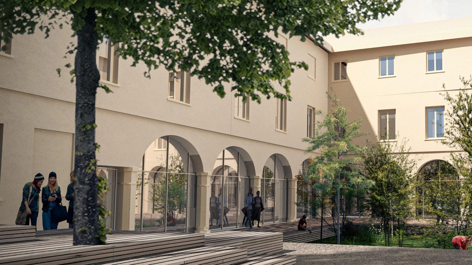 Apre il cantiere a palazzo Roverella, i lavori finiranno nel 2026