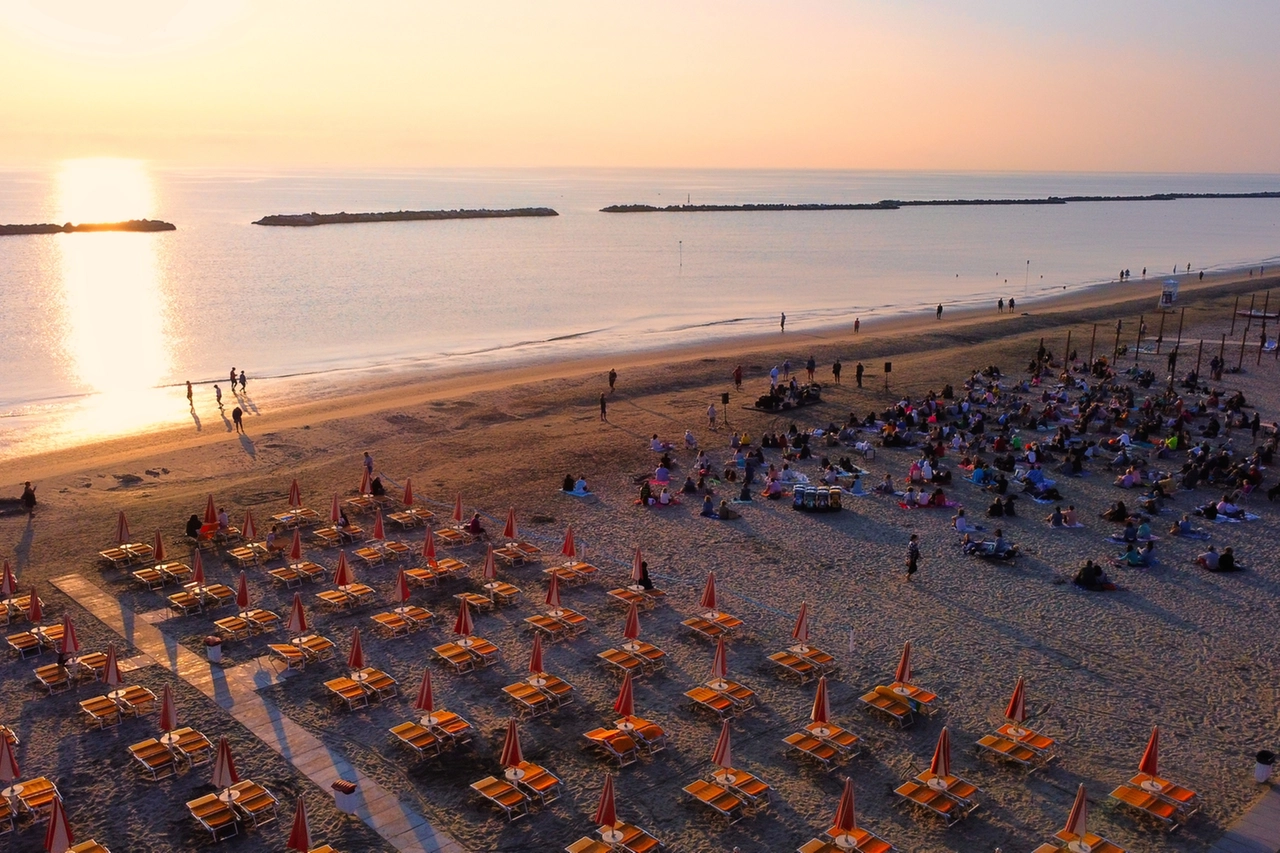 Concerto all'alba a Cesenatico, musica ed emozioni a Villamarina (Ravaglia)