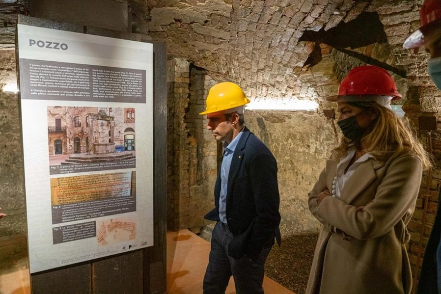 Parma, il percorso sotterrano della “Galleria delle Fontane”