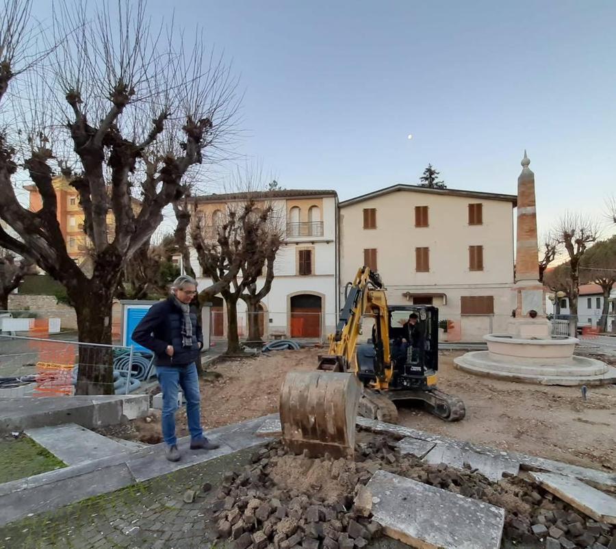 Rotella, Al Via La Riqualificazione Piazzale Europa Cambia Volto