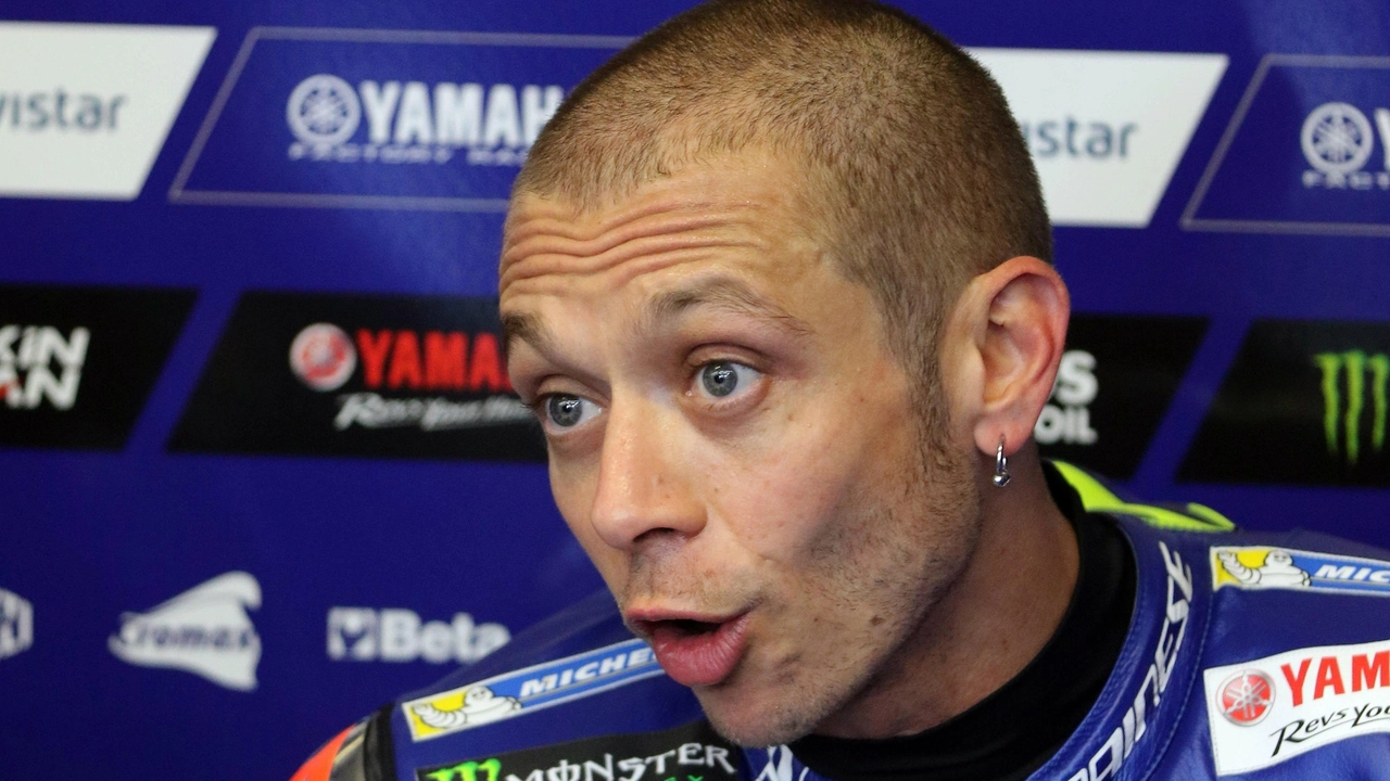 Valentino Rossi (foto Ansa)