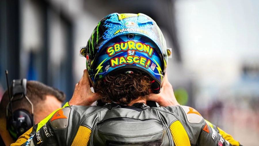 MotoGp, il casco speciale per Misano di Marco Bezzecchi