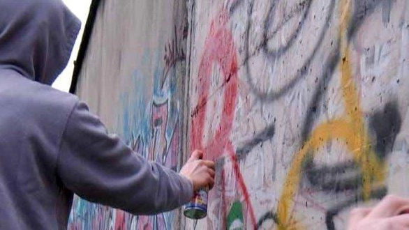 Una giornata a tutta street art  Writer al parco Berlinguer di Russi