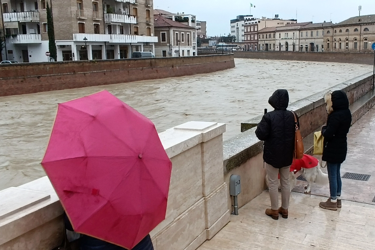 Senigallia, una piena del fiume Misa (foto di repertorio)