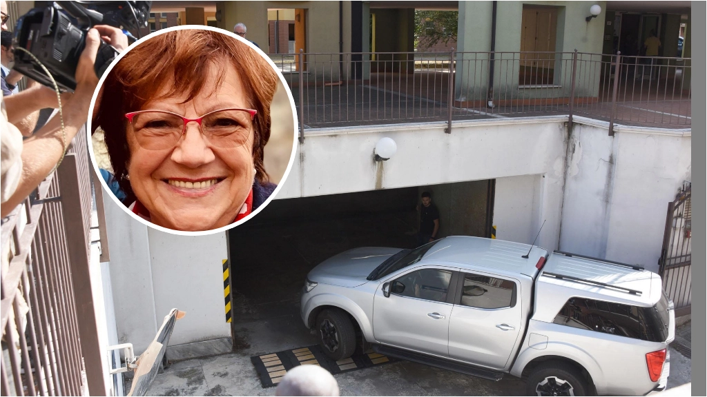 Pierina Paganelli e il garage in via del Ciclamino a Rimini