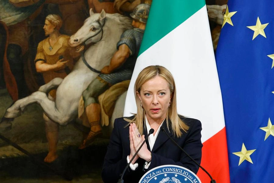 La premier Giorgia Meloni (Ansa)